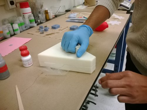 Flopper the Frog, novel use of foamed silicones for a children's toy