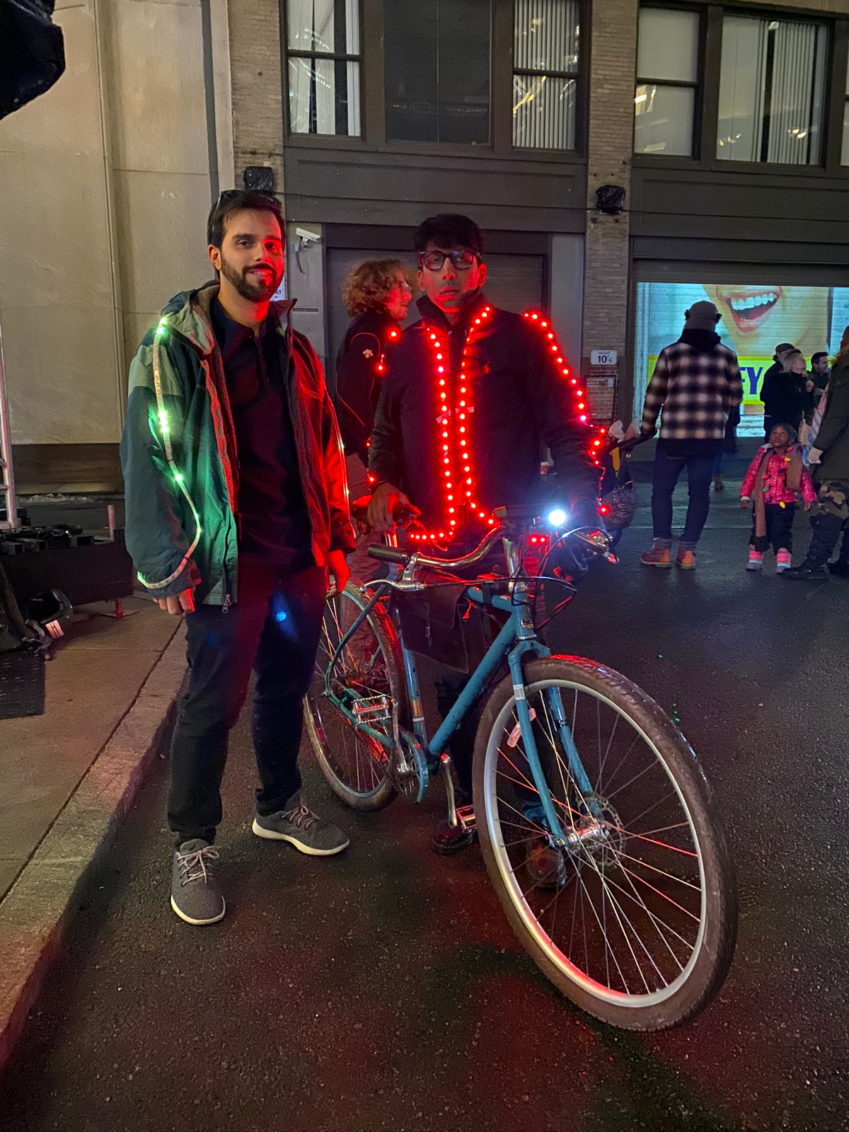 Jacket that pulses with breathing